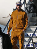 Travis Kelce Super Bowl LIX Arrivals Tracksuit