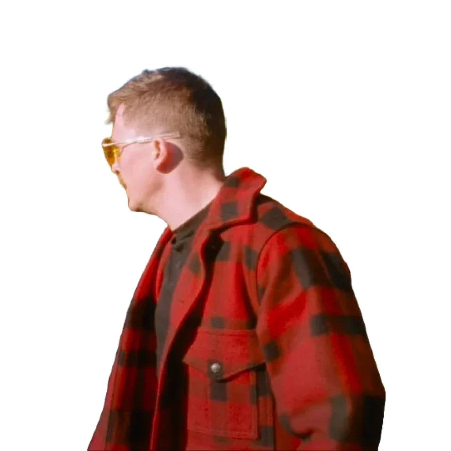 Strange Darling Kyle Gallner Plaid Jacket