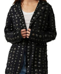 Millie Brady Surface S02 Black Coin Applique Jacket