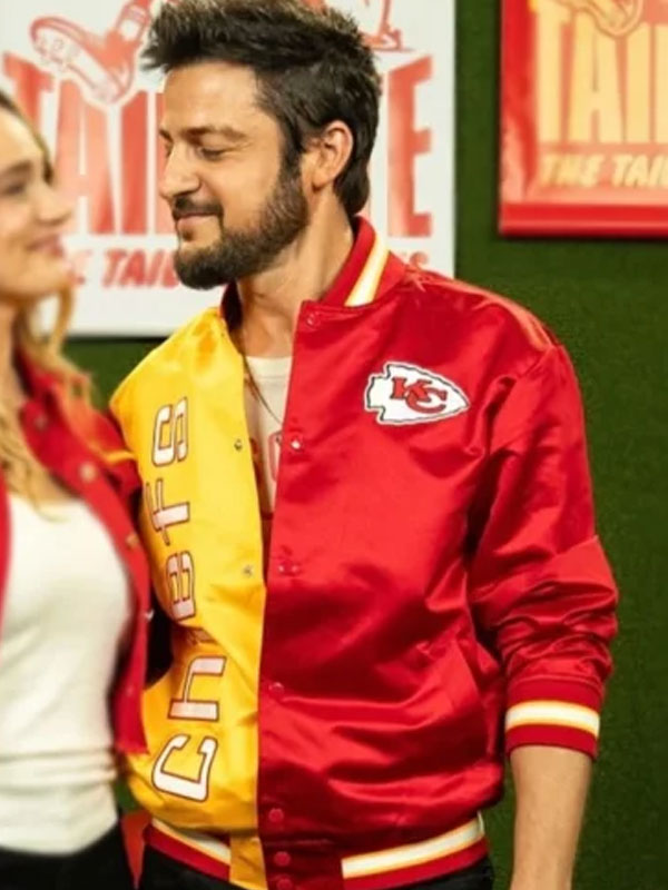 Tyler Hynes Kansas City Chiefs Varsity Bomber Jacket