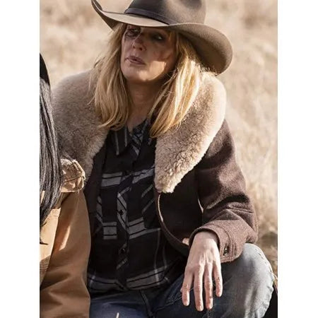 Yellowstone Beth Dutton Fur Coat